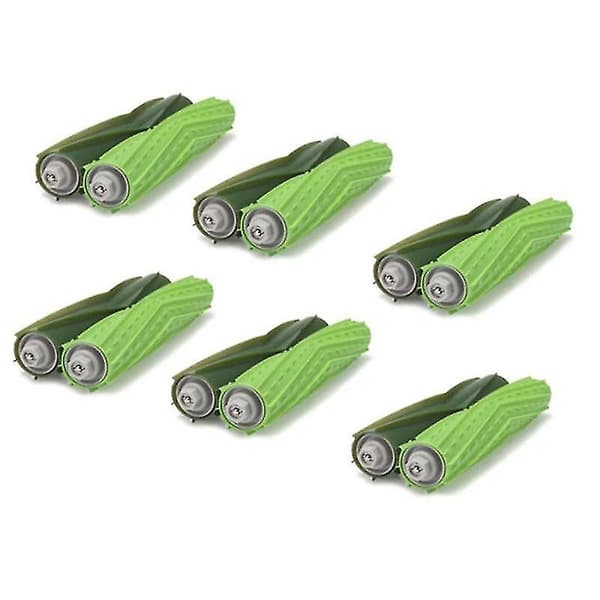 6 set Rullborstar Ersättning För Irobot Roomba I3 I3+ I6+ I7