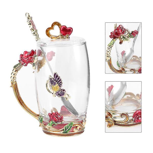 1 set Glas Kopp Sked