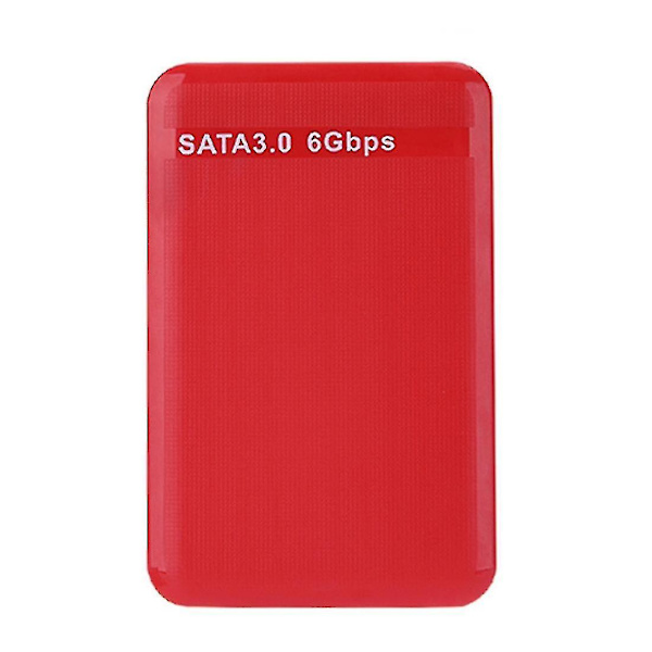 2,5 Tums Hårddiskfodral 4 Färger Hårddiskfodral Usb3.0 Sata3.0 Extern Hdd-hölje Stödjer 3tb