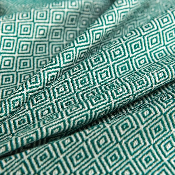 ??Slängfilt Dekorativt överkast Soffa Säng Soffa Filt Tofs Plädar Fransar Mode Söt Triumph Diamantmönster (120x200cm Matcha Grön)