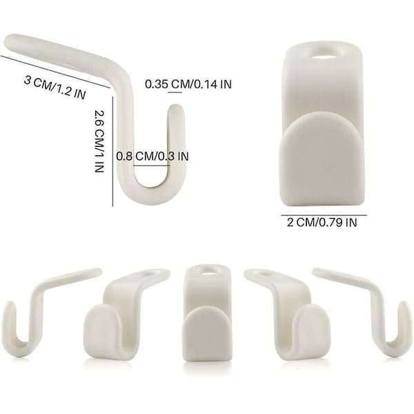 6-pack galgekrok - garderob mini vattenfall
