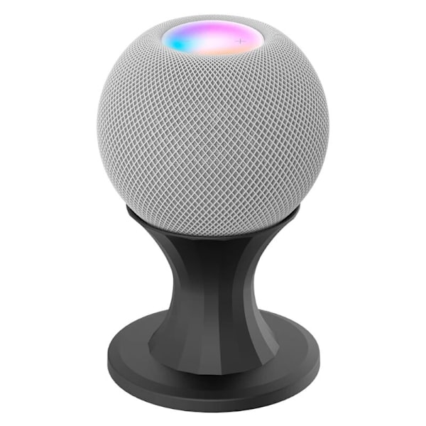 Højttalerstativ Skrivebordsstativ Sædestativ Egnet til Apple Home Pod Mini Smart Voice Speaker Base Sort