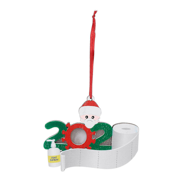 Personligt "Survived Family Of" Ornament 2020 Jul LED-Ljus