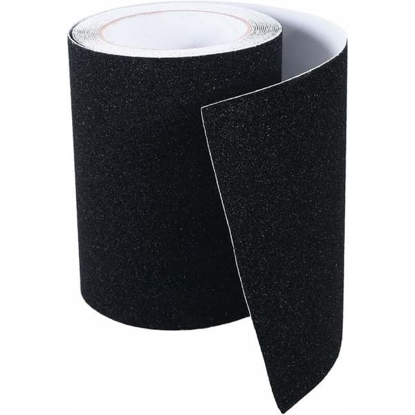 mx 15cm Antislip-Strimler og Klæbebånd til Trapper Træ Terrasse Strimler, Sort
