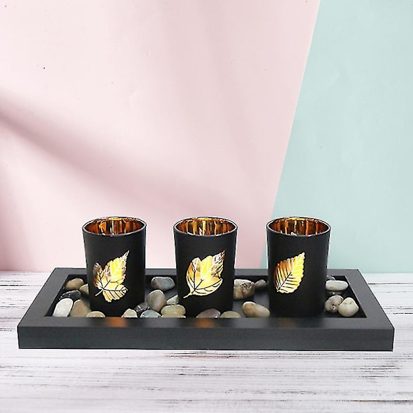 1 set Tealighthållare