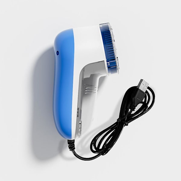 Tygskrapa, luddremover, luddtrimmer Defuzzer tröjsladdare för kläder och möbler med AC-adapter Pill Fuzz Remover-vit