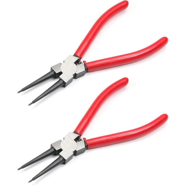 Precision inner snap ring pliers raka käft cirklipstång - 2 stycken