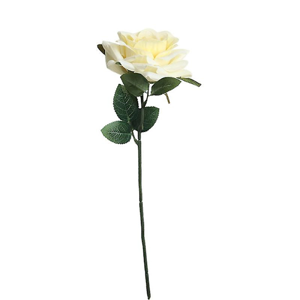 1 st 37 cm Konstgjord Rosblomsterarrangemang DIY Bröllop Fest Bord Dekoration (Gul)