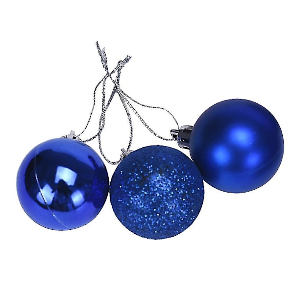 Julgranspynt i plast, 4 cm, 24 st