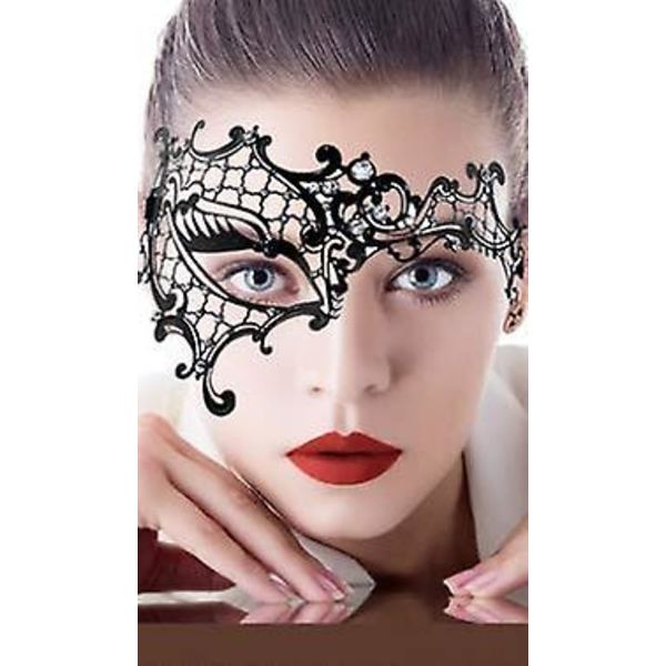 Maskeradbal Masker Prinsessa Svart Maskerad Mask För Kvinnor