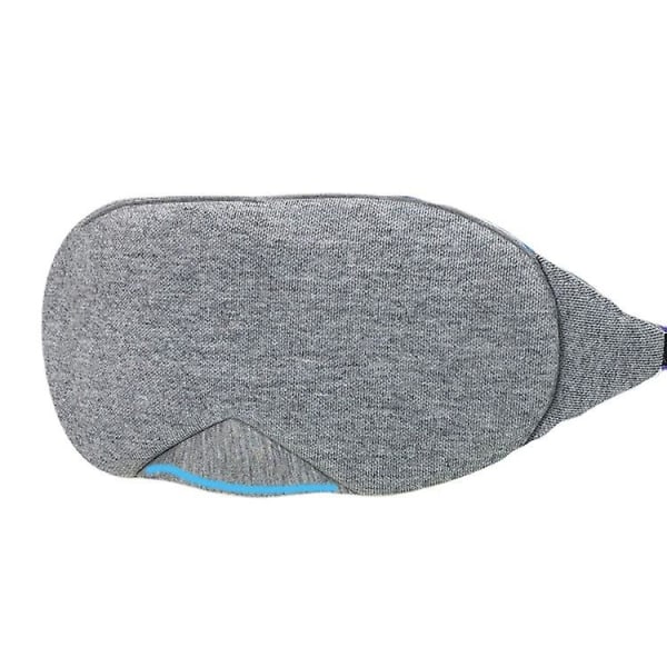 Bomullssömnmask - Uppdaterad design Ljusblockerande sömnmask, mjuk och bekväm nattmask för män kvinnor, ögonblindare för resor/sömn,