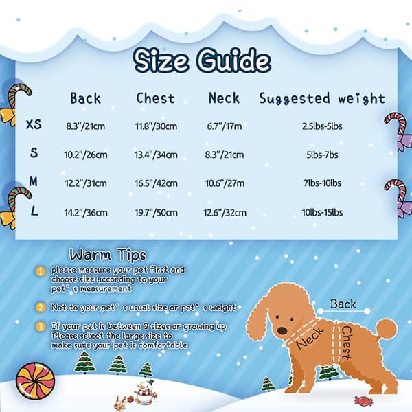 2 Pet Coats Vinter Pet Valp Bomulls Vadderad Jacka Pet Vinter Varm Jacka