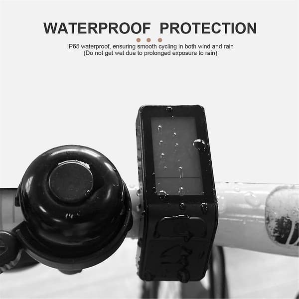 Ebike Lcd Display Mini Meter Kt-lcd4 Display Vattentät Kontakt För Kt Controller Elcykel Konverteringssats