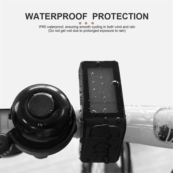 Ebike LCD-skärm minimätare Kt-lcd4 Display Vattentät kontakt för Kt Controller Elcykelkonverteringssats