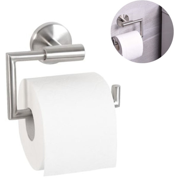 304 rustfrit stål perforeret frirullepapirholder Børstet toiletpapirholder Toiletpapirholder