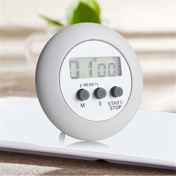 Cool Sports Timer Ur Digital Nedtælling 99 Minutter LCD Køkken Timer (Hvid??)