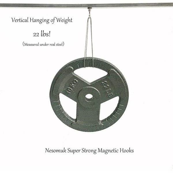 10 kappaleen magneettiset koukut, 10 kg + vahvat magneetit jääkaappikoukkuilla, raskaat kattokoukut, magneettiset koukut