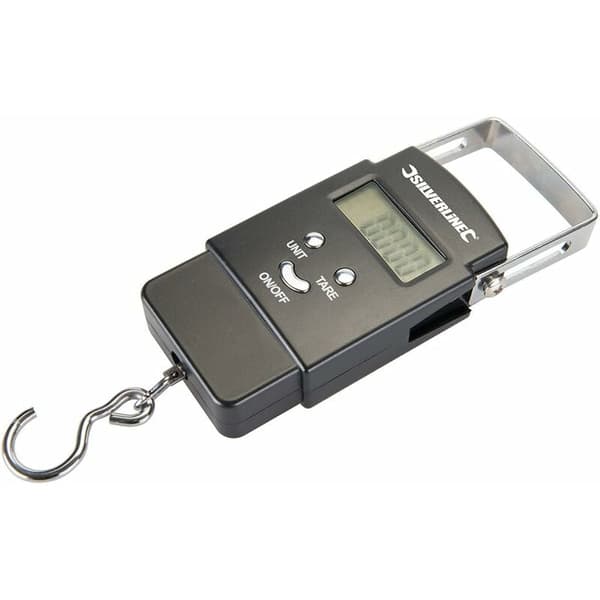 Elektroninen taskuvaaka 50 kg, musta