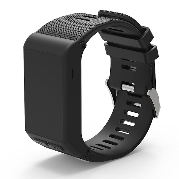 För Garmin Vivoactive Hr SilikonbandSvart