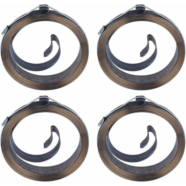 4 stk. Recoil Starterfjeder til Honda GX160 GX200 GX120 168F 170F Motor 28442-ZH8-003