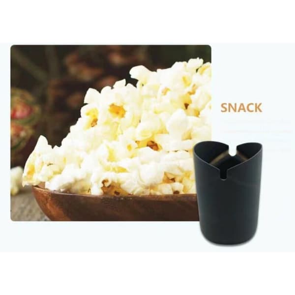 2 Mikrovågsugnspopcorn Cone - Orange / Grå