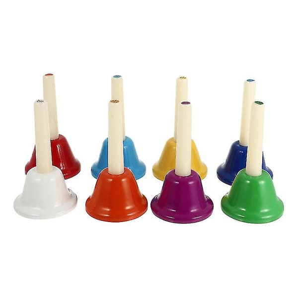 8 st Slagverksinstrument
