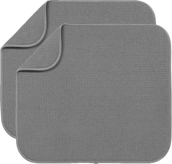 2st mikrofiberdiskmatta Superabsorberande disktorkmatta 40x46 cm