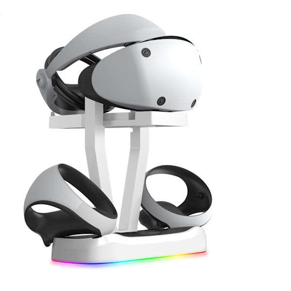 VR-glasögon PS VR2 magnetisk RGB-laddningsstativ