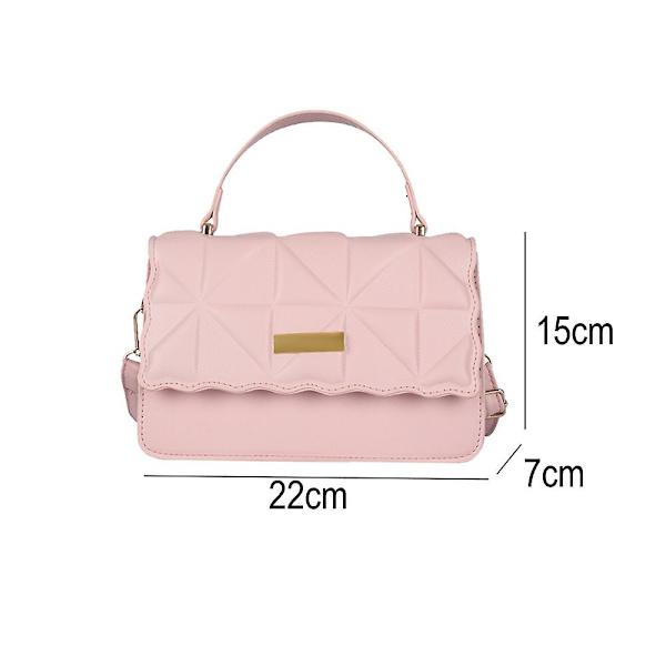 Crossbody Väskor Plånböcker Kedja Axelväska För Dam Clutch Handväska rosa