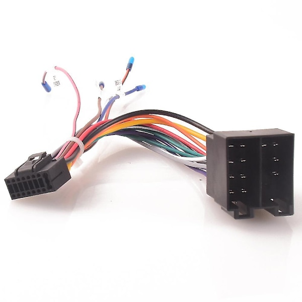Universell bilradio stereo kabeldragning Iso till Android 16pin adapter för Opel Fiat Honda för Kia Hyundai Peugeot