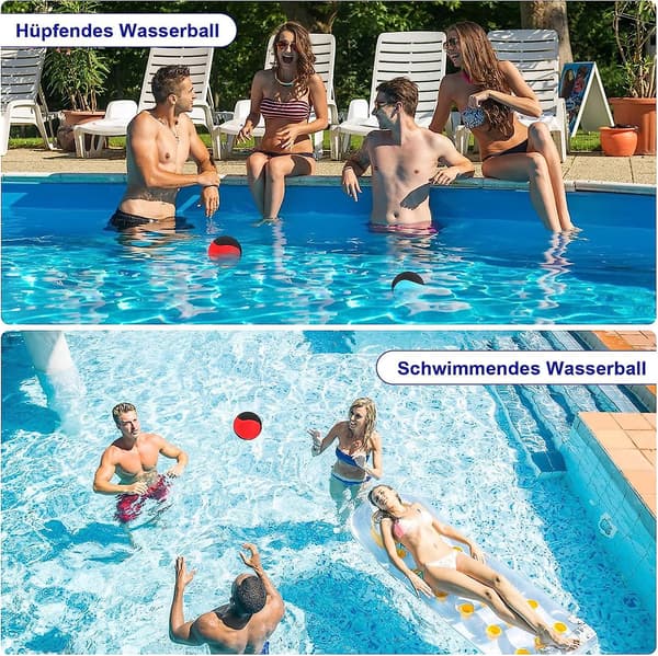 2-pack vattenbollar, vattenbollar, strandbollar, pool, vuxna, strandbollar