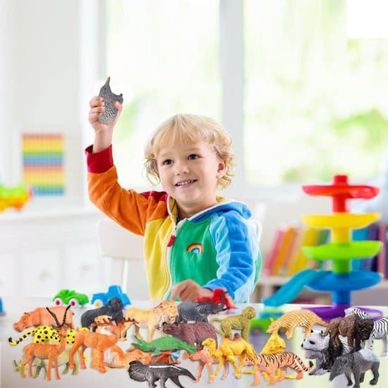 Dyr - Wild World adventskalendere | Nedtelling til jul for gutter - barn - jenter - tenåringer Red XXS