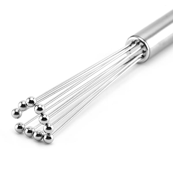 Håndholdt Ball Blender i Rustfrit Stål til Blanding, Piskning, Hvidning og Mere - 23,5 cm