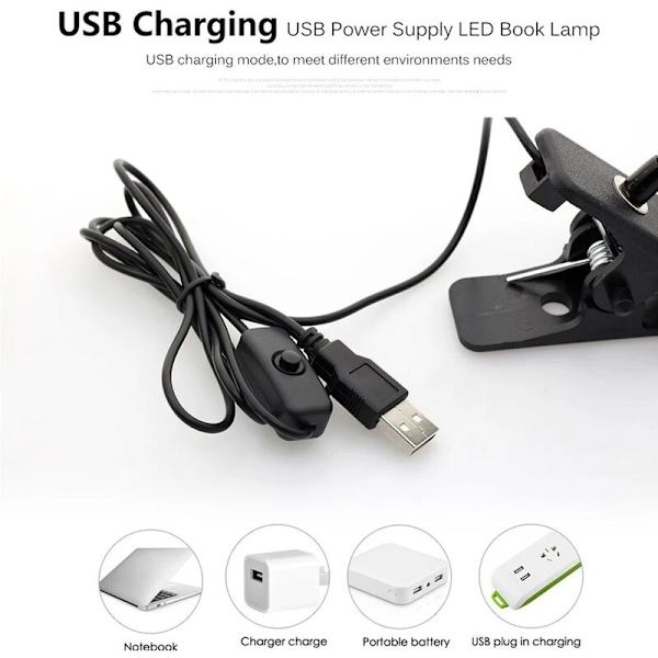 LED UV-lamppu, pidike, joustava metalliputki, USB-UV-lamppu, mini-UV-geelikovetuslamppu, pöytälamppu, kynsien kuivaaja, DIY-manikyyri, 1 kpl (musta)