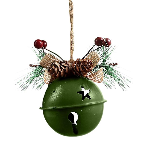 Julbellsmycke i metall, juldekorationer, hängande