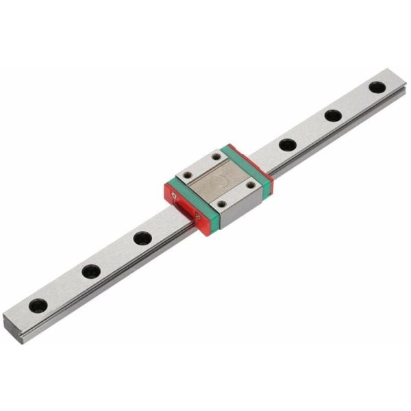 Linjär skena - Linjär styrskena Miniatyr linjär styrskena LML12B 12mm bredd glidblock 1 stycke (200mm)