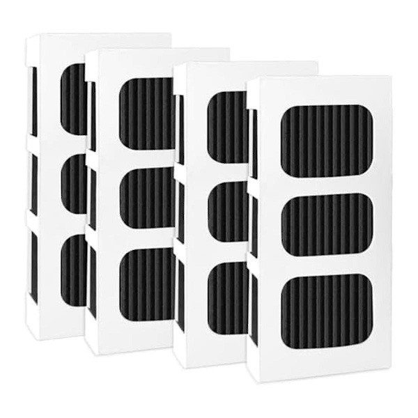 4-pack Luftfilterbyte för Paultra2 Kylskåp, Ersättning för Paultra2 Pure Air Ultra II Kylskåpsluftfilter