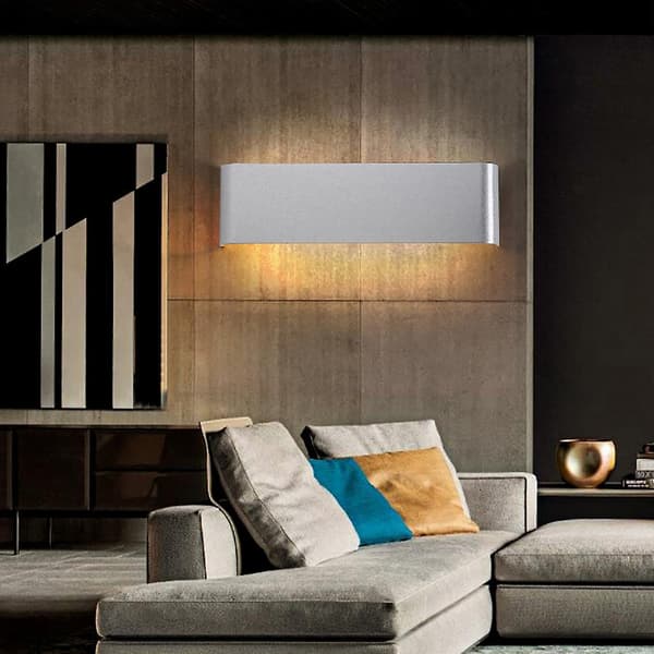Led Lång Vägglampa 14w Varmt Ljus Vit