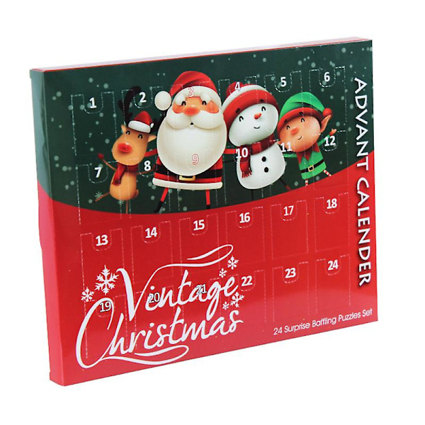 Adventskalender Metallpussel Pussel 24