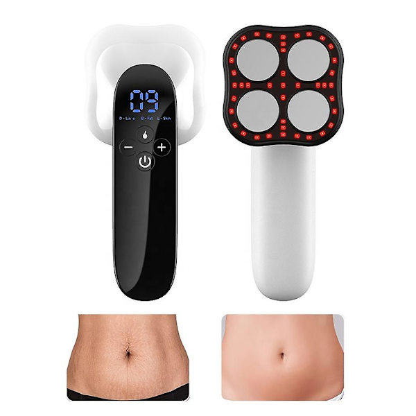 2023 uppgraderad cellulitmassager 4 i 1 kroppsskönhetsmaskin för mage lår höftben idealisk present till mamma