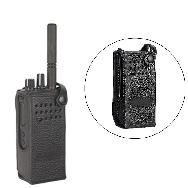 Pmln5839 Walkie Talkie Hård Läderfodral För Xpr7000 Xpr7350 Xpr7350e Dgp8050 Dp4400 Dp4401 Radio