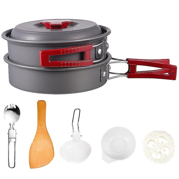 1 set Camping Köksredskapsset