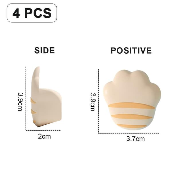 4-pack Silikonbordsskydd, Säkra Mjuka Hörnskydd - 26 (Stil 4)