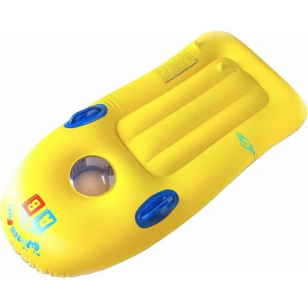 Babysimring, uppblåsbar båt för barn, babysits, simträning för barn, ratt, simleksak för barn, 1-5 år