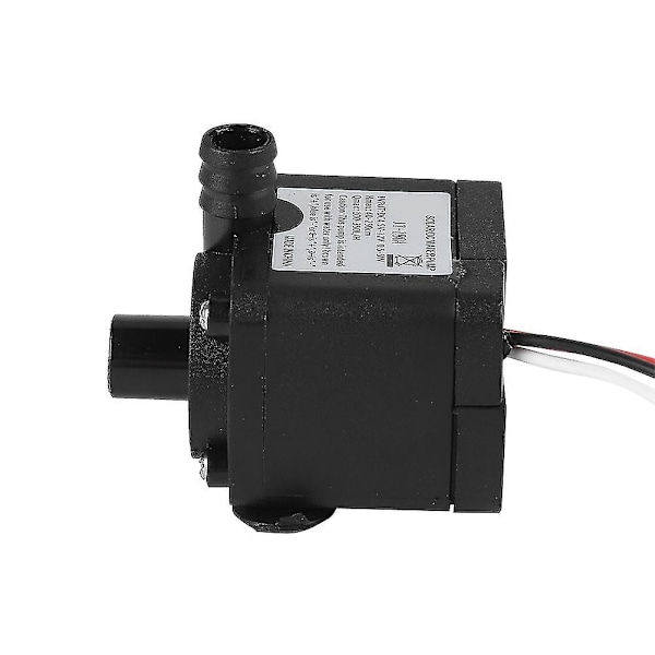 12V DC Vattenpump 300l/h Flöde 1800 Varv/minut Snabb Värmeavledning Mini DC Pump