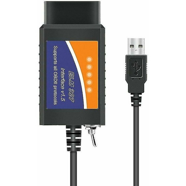 Andra reservdelar för bilar OBD2-skanner Forscan Elm 327 USB V1.5 Bluetooth-kodläsare Bildiagnostikverktyg - STORLEK: Bluetooth elm327