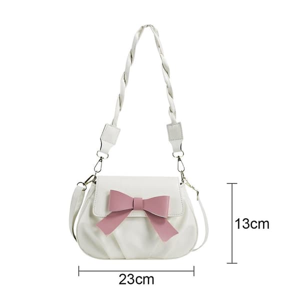 Kvinnors axelväska mode plånböcker och handväskor mångsidig crossbody väska vit