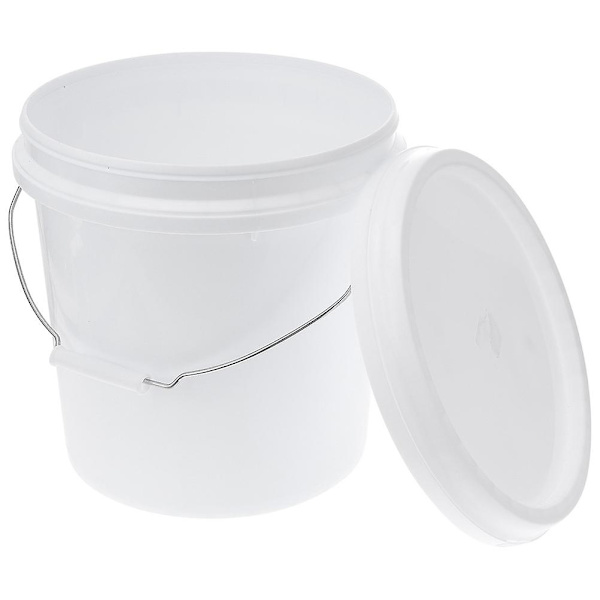 Behållare lock gallon färger hink 1,5 gallon hink handhållen plasthink färg hink behållare gallon hink handtag