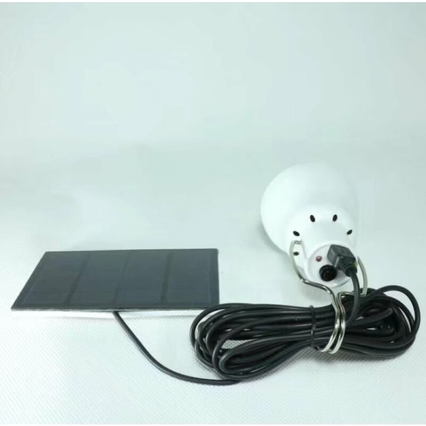 Bärbar Solar Bulb LED Uppladdningsbart ljus Utomhusbelysning Bärbart  förvaringstält Camping nödljus 9425 | Fyndiq