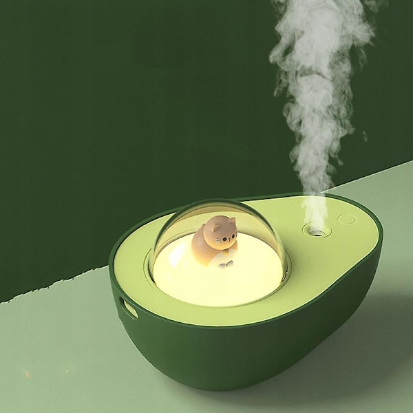 Luftfuktare Avocado Form Nattlampa